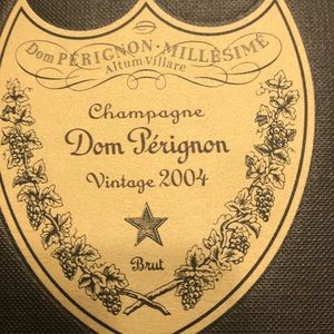 2004 Dom Perignon Champagne Box Empty